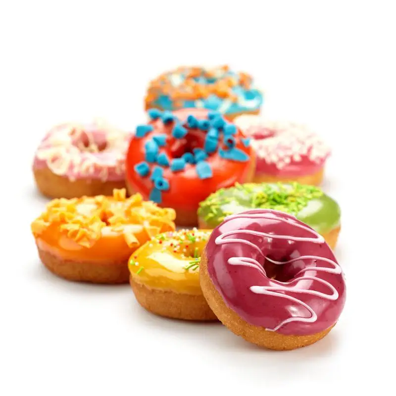 Кухонные DIY формы для выпечки пончиков Сердце Звезда цветок торт форма печенья