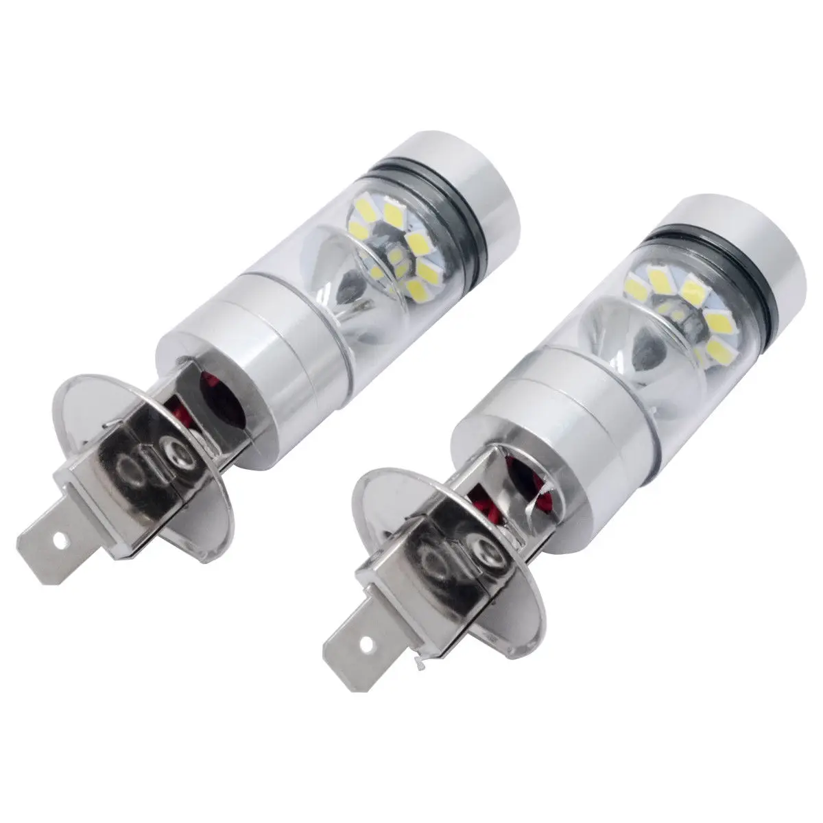 Светодиодные противотуманные фары 2 шт. H1 12 В 100 Вт 20 smd дневные ходовые огни белые