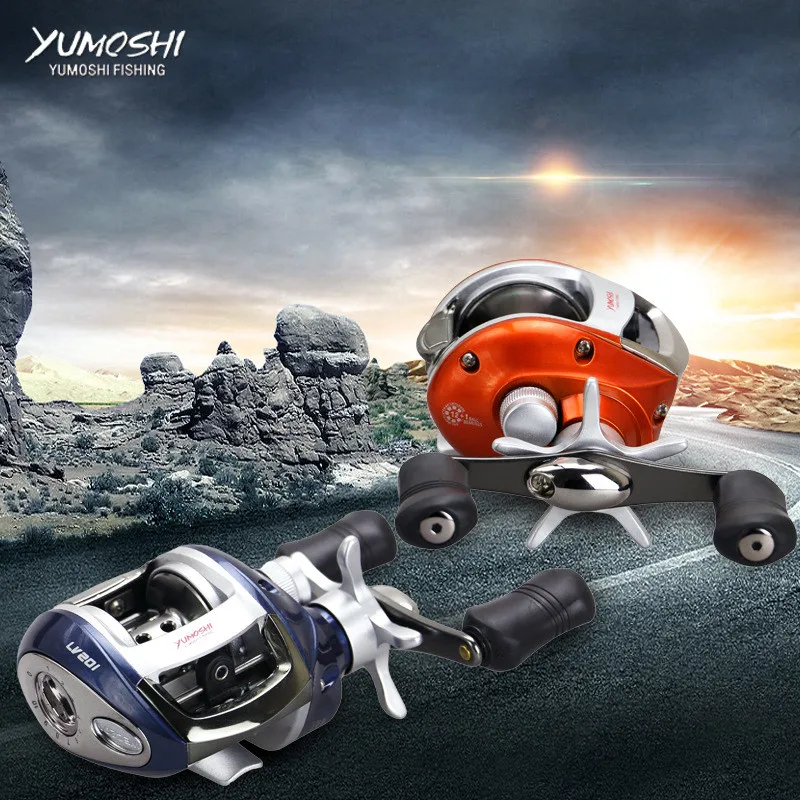 Yumoshi модернизированная Рыболовная катушка для заброса приманки 12 + 1