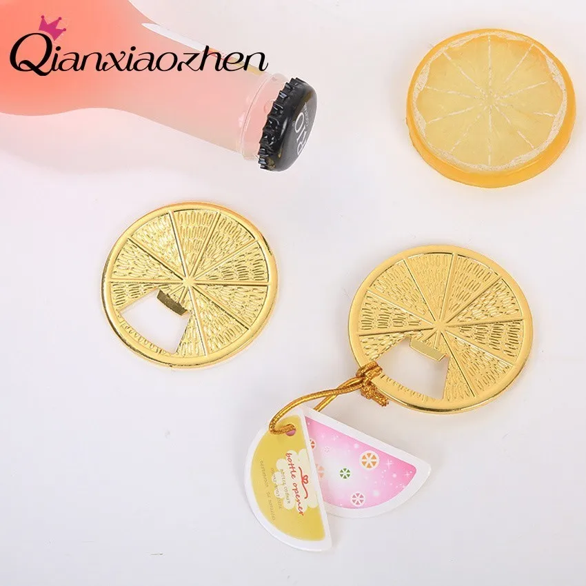 

Qianxiaozhen 100pcs Lemon Beer Bottle Opener Wedding Favors And Wedding Gifts For Guests Wedding Souvenirs Party Supplies