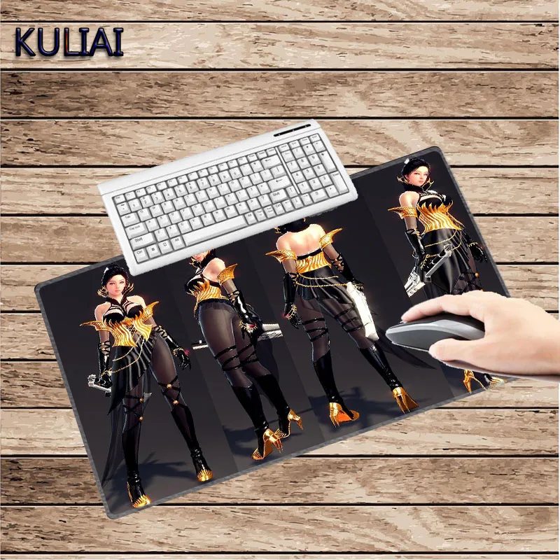 Игровой коврик для мыши XGZ, «сделай сам», большой размер, скорость Edition, Vindictus, для геймеров, ПК, игр, видеомыши, 30x60 до 40x90 см, для сюрприза