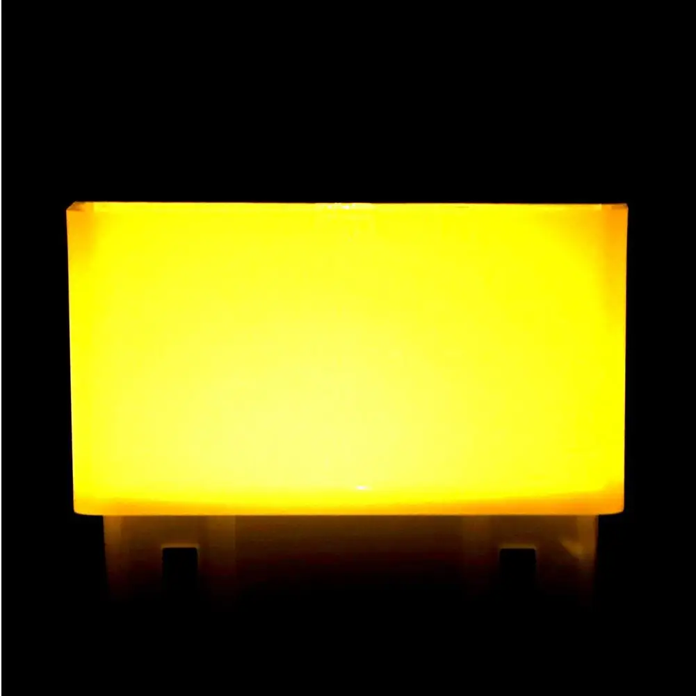 Luces solares para снаружи на солнечных батареях Светодиодный квадратный теплый белый