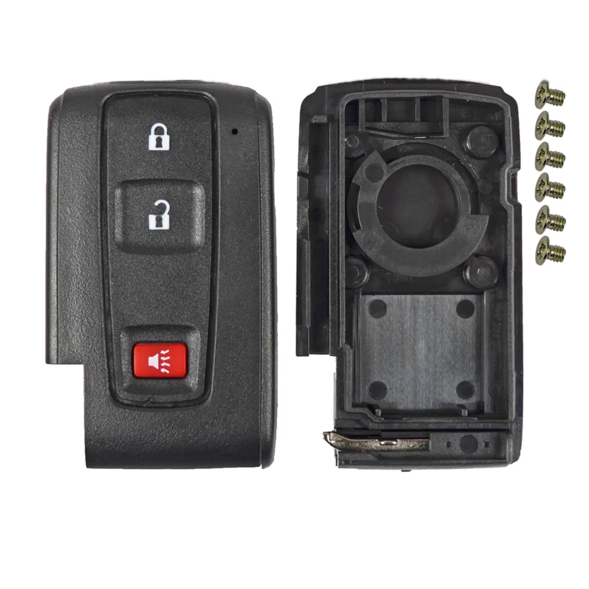 Для Toyota Prius Fob 2004-2009 2/3 кнопочный автомобильный умный пульт дистанционного