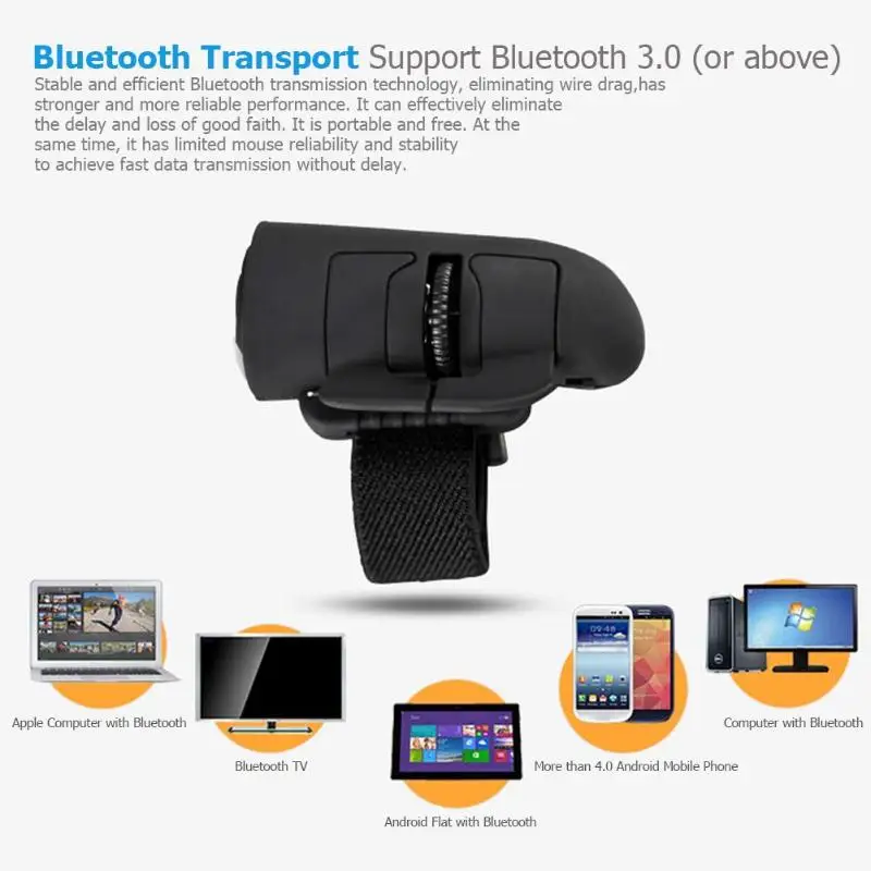 Mini Wireless Bluetooth Mouse USB Charging 1600DPI 2 Key Gaming Mice for PC Tablet Laptop Computer Support Dropshipping | Компьютеры и