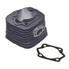 Черный 47 мм Цилиндрический цилиндрический двигатель 80 куб. См моторизованный нажимной велосипед