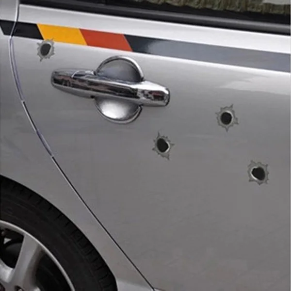 Автомобильные наклейки и имитация bulletole Shothole для автомобильных шлемов