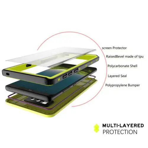 DSstyles для samsung Galaxy Note 9 Водонепроницаемый чехол противоударный призма Snowproof |