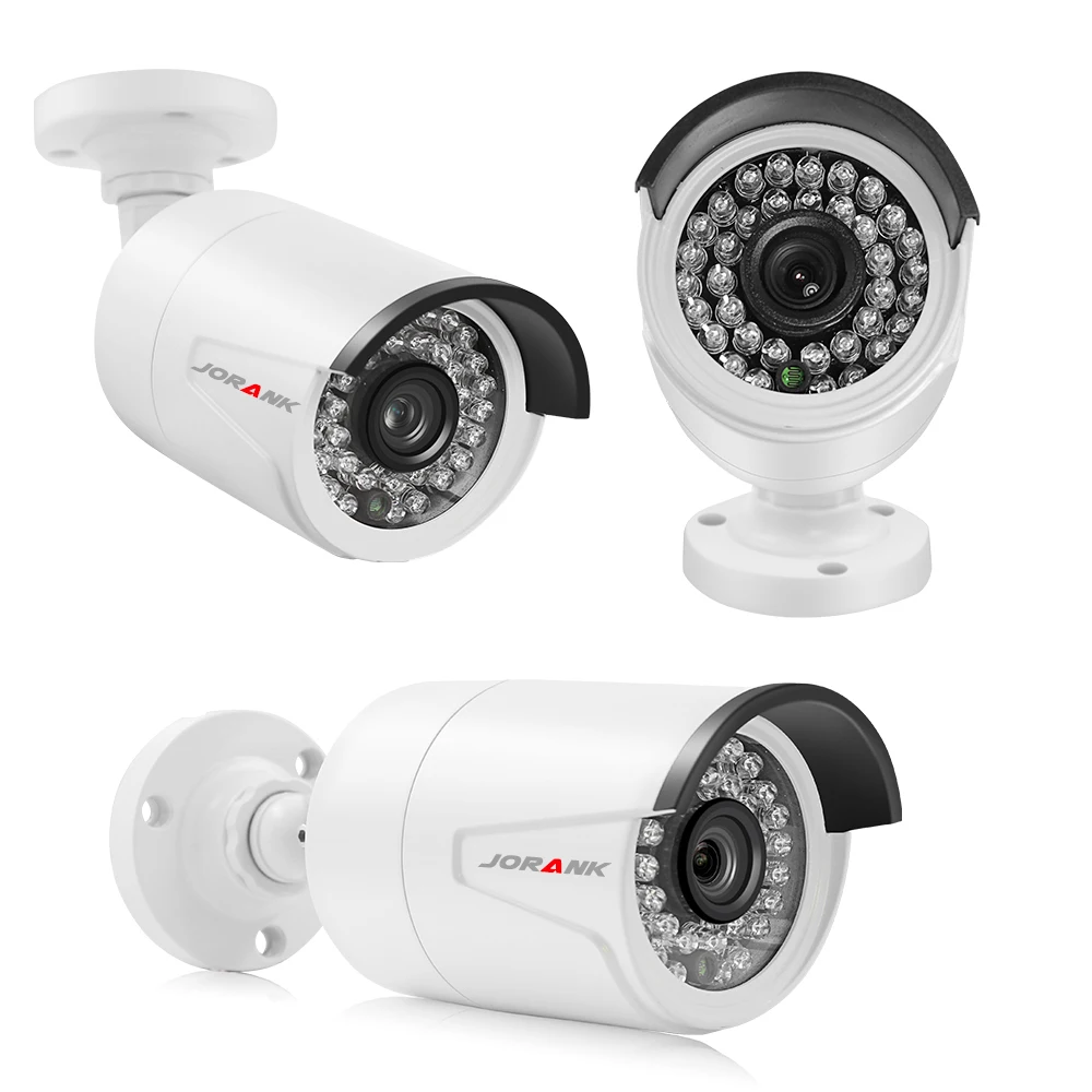 JORNAK16CH POE NVR Kit с 5 МП 4 1080P цилиндрическая и купольная IP-камера 4K вид рыбий глаз