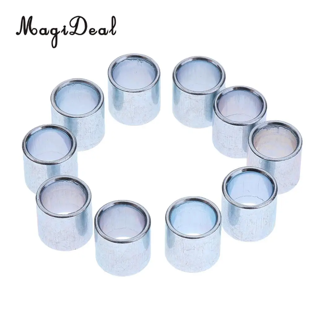 

MagiDeal 10 Pieces Outdoor ID8mm Sturdy Inline Skate Roller Skating Wheels Bearing Spacers for Longboard Bodyboard Accessories
