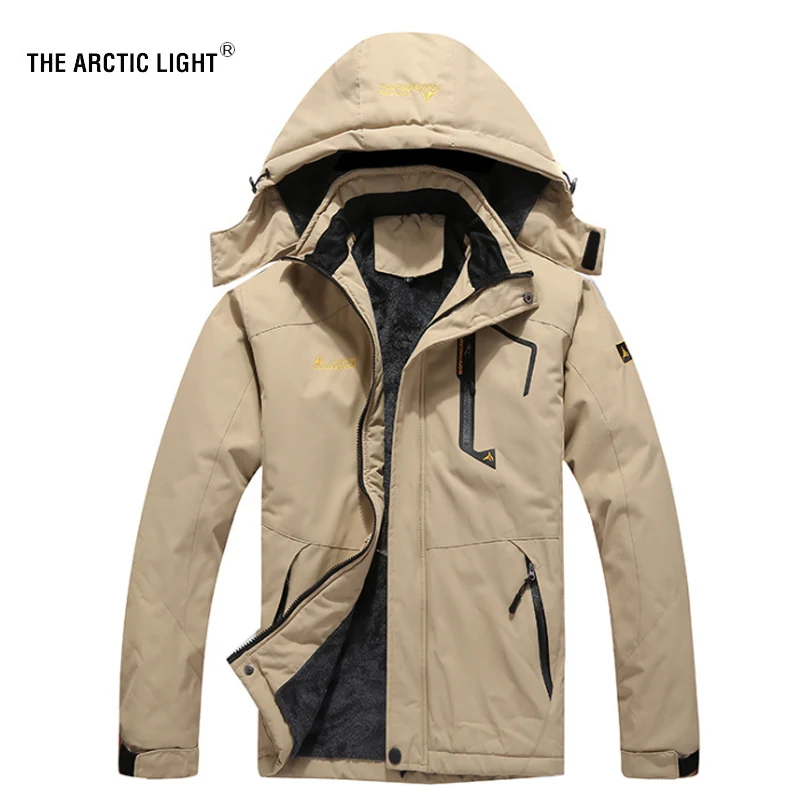 ARCTIC светильник 30 градусов супер теплая зимняя Лыжная куртка мужская