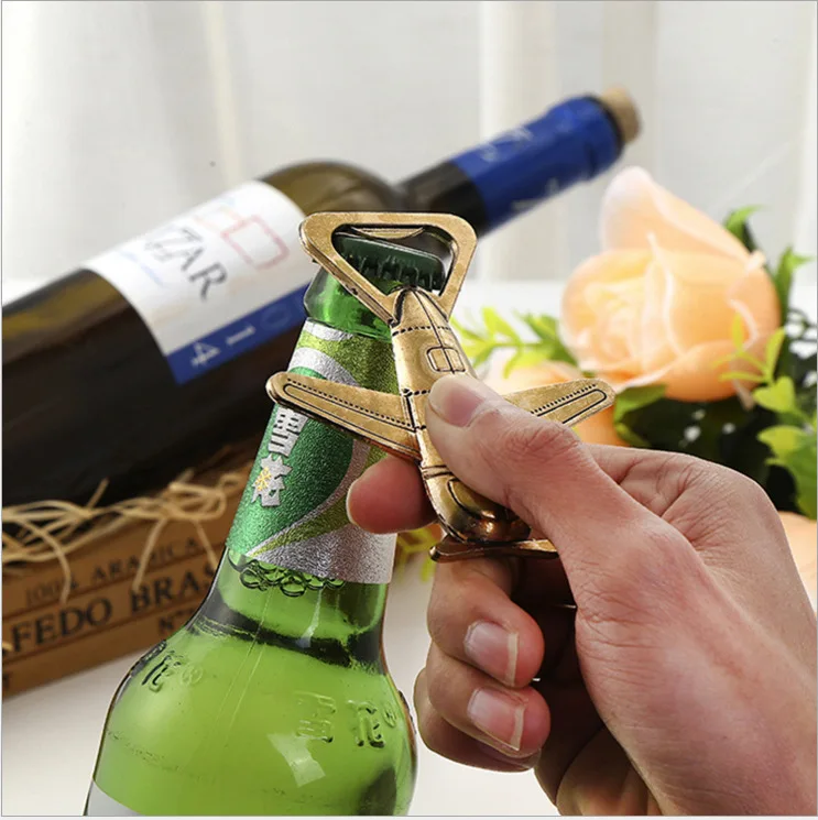 FASOTY Creative Stainless Steel Retro Airplane Opener Beer Bottle | Дом и сад