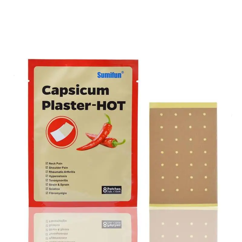 8 шт./пакет артрит замороженное плечо Чили медицины Штукатурка совместной