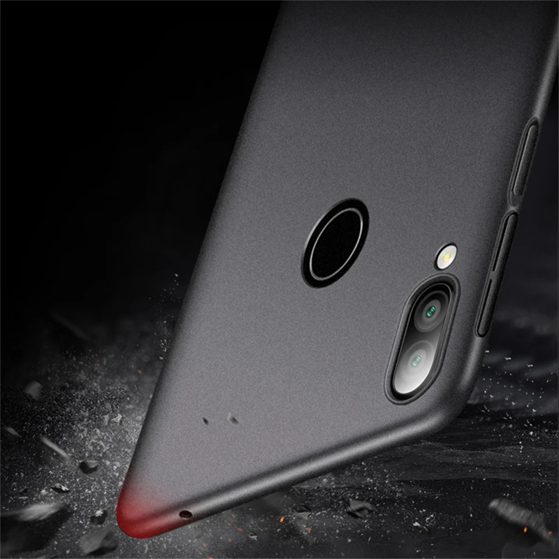 Тонкий жесткий чехол с песчаником для Huawei P Smart Plus P10 P20 Lite Pro P8 P9 Mini 2016 2017 защитный