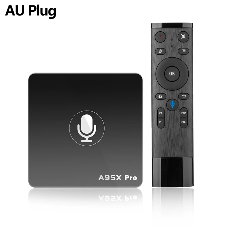 2018 A95X pro Android 7 1 Smart TV Box четырехъядерный 2 ГБ/16 ГБ Media Player AU | Электроника