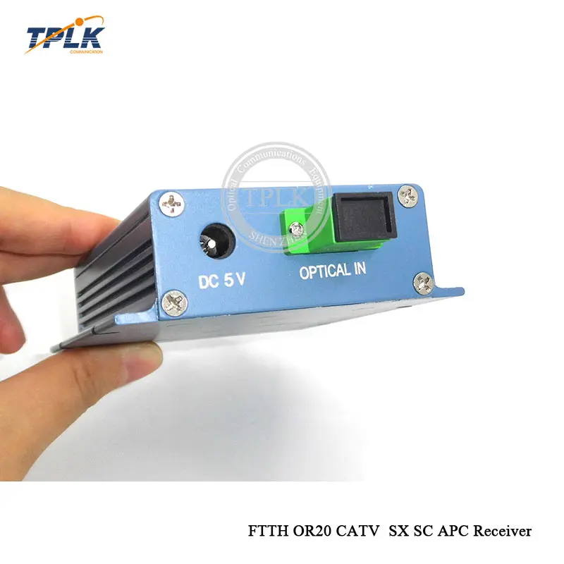 10 шт. FTTH OR20 CATV SX SC APC приемник с 2 выходными портами WDM волоконно-оптический