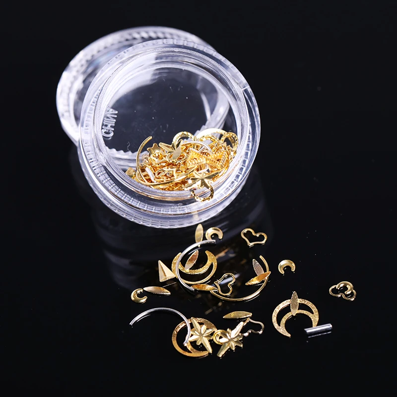 12 ячеек пустая круглая коробка для хранения прозрачная цветная пластиковая