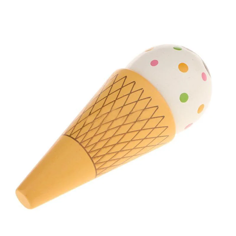 Великобритания деревянный магнит соединенный мороженое конус дети ролевые игры