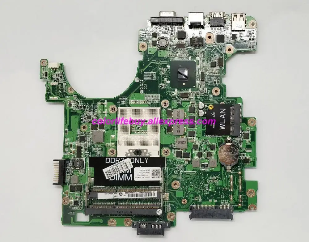 Genuine CN-00K98K 00K98K 0K98K DAUM3BMB6E0 HM55 Laptop Motherboard Mainboard for Dell Inspiron 1464 Notebook PC