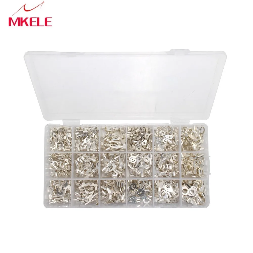 Клеммы неизолированные кольцевые вилки u типа IT 840PCS/коробка подходит для