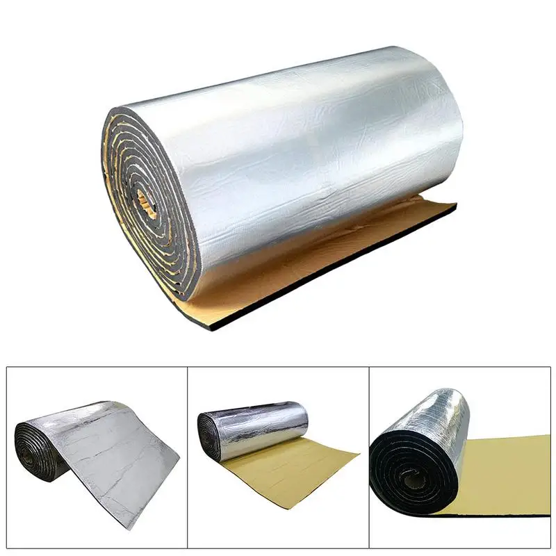 

10MM Sound Insulation Pad Aluminum Film Waterproof Moisture-proof Scratch Resistance Low Power Consumption Mat M/L/XL