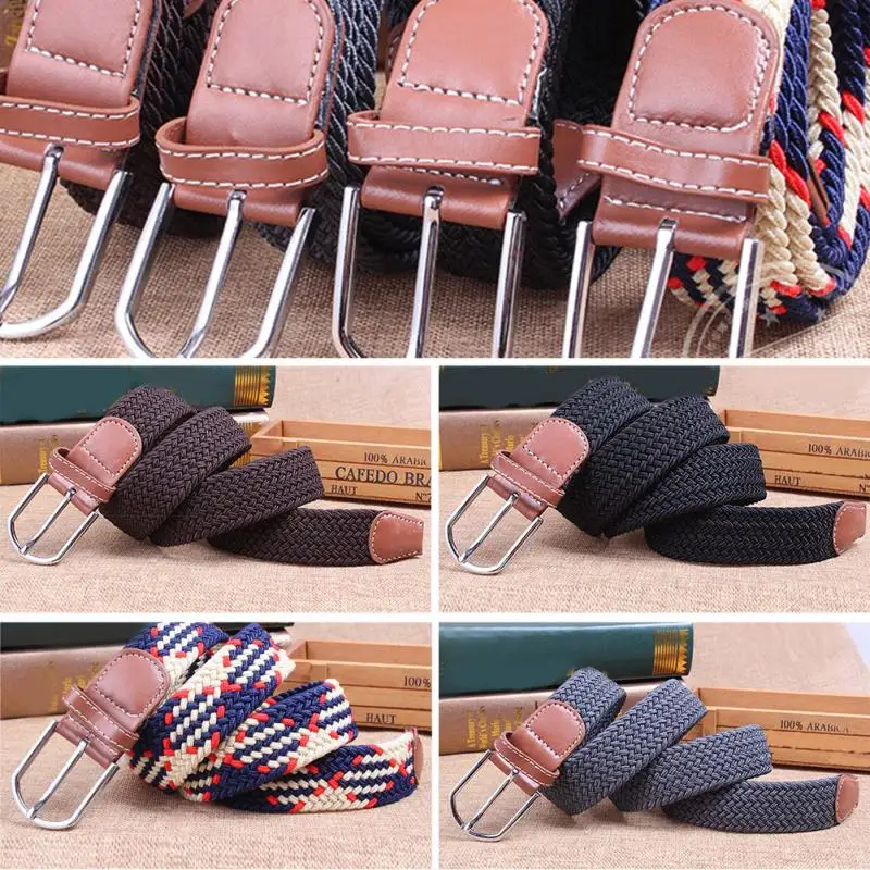 Брезентовый мужской ремень тканевый с пряжкой для джинсов брюк 5 цветов|Мужские