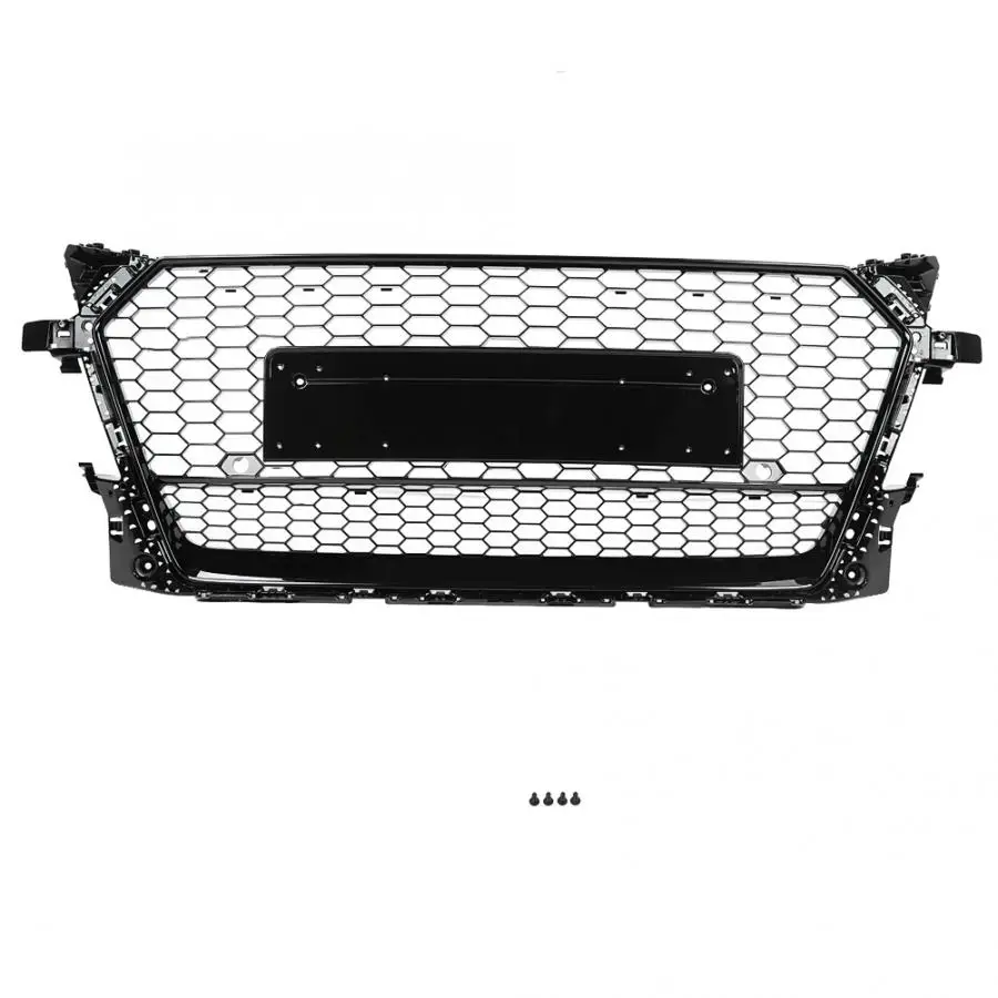 Для TTRS Style ABS передняя Спортивная Шестигранная сетчатая сотовая бленда гриль