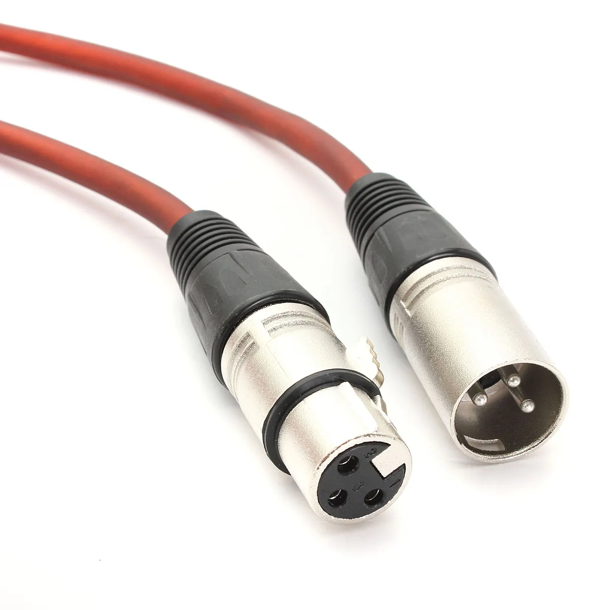 LEORY Микрофон XLR 3 Pin Mic кабель папа мама экранированный расширение шумоподавление
