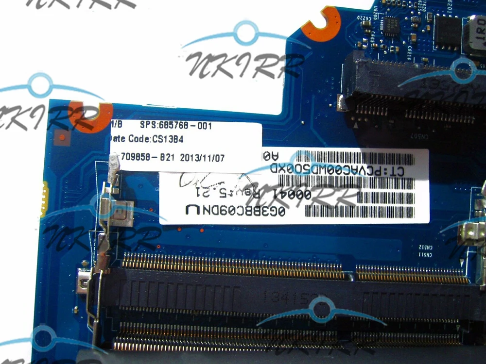 

685768-001 685768-501 685783-001 685783-501 6050A2493101-MB-A02 HM70 S989 MotherBoard for HP 1000 2000 450 250 G1 Compaq CQ45