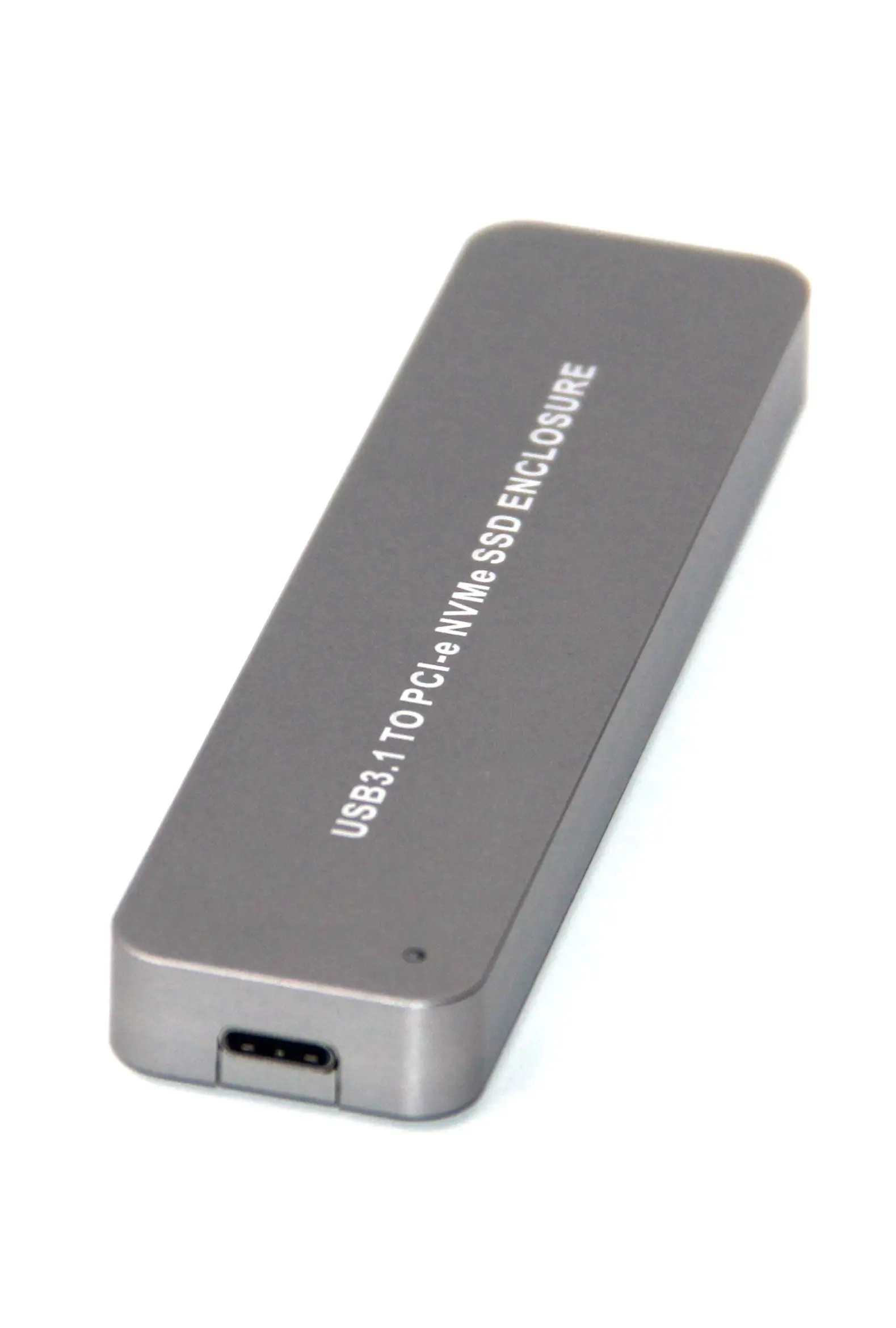 Портативный выдвижной Type C USB 3 1 на M.2 для NVME PCIE SSD Mobile Drive 10 Гбит/с Алюминиевый сплав