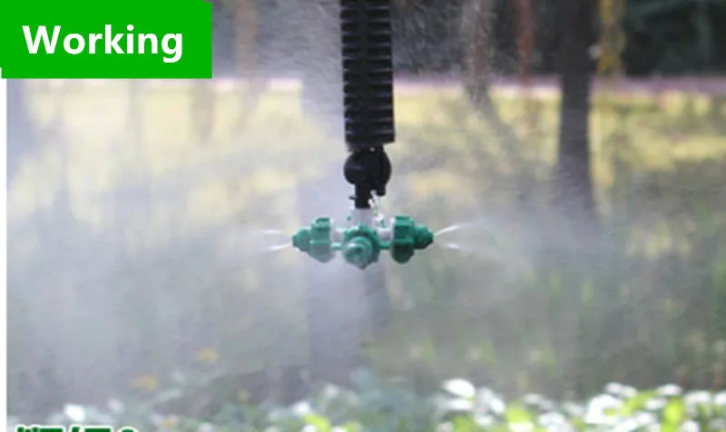 Парника крест распыления микро-спрей увлажнение охлаждение для удаления пыли