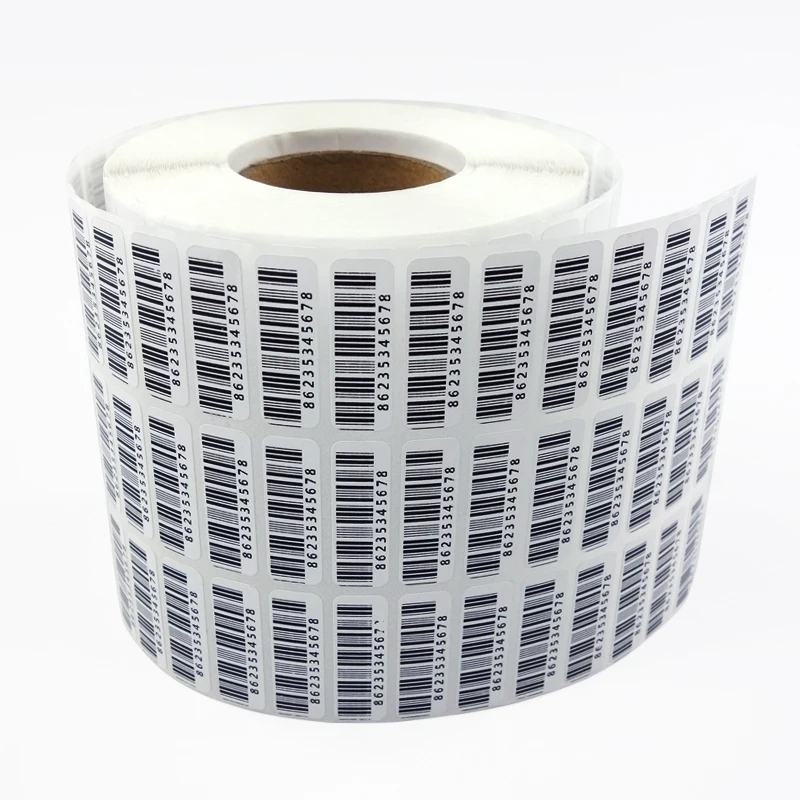 Blank Barcode Thermal Transfer Label 30mm X 10 mm Roll Of 20000 Sticker Coated Paper White | Канцтовары для офиса и дома