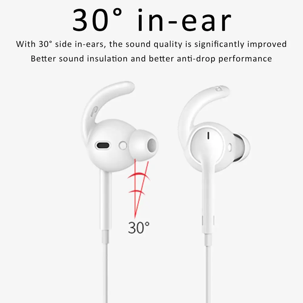 Силиконовый крюк образный Bluetooth гарнитура стабилизатор 30 градусов в ухо