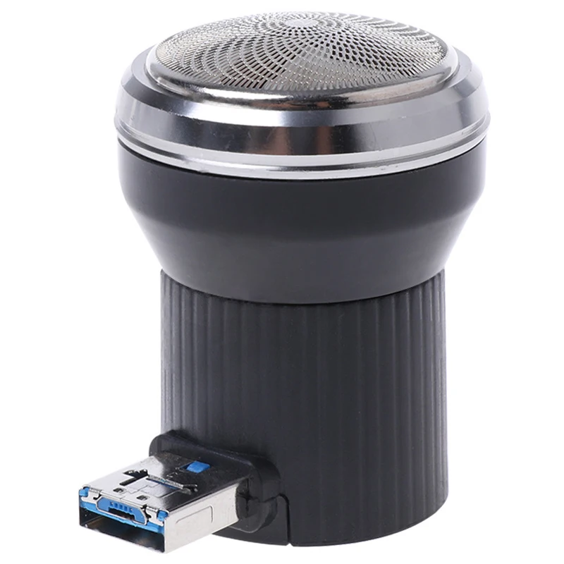 Creative Electric Shaver Mini Portable USB Power Plug Travel Beard Trimmer Razor | Бытовая техника