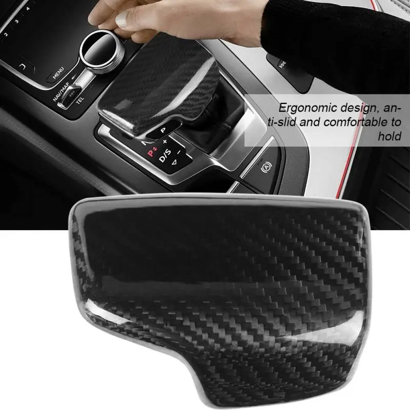 Глянцевая отделка для головки из углеродного волокна Audi A4 S4 RS4 B9 A5 S5 RS5 Q5 Q7