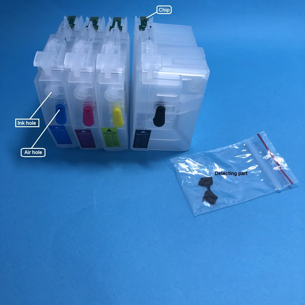 

YOTAT Empty Refillable LC3119 Ink Cartridge LC3119XL (LC3117) for Brother MFC-J6980CDW MFC-J6580CDW printer with one time chip