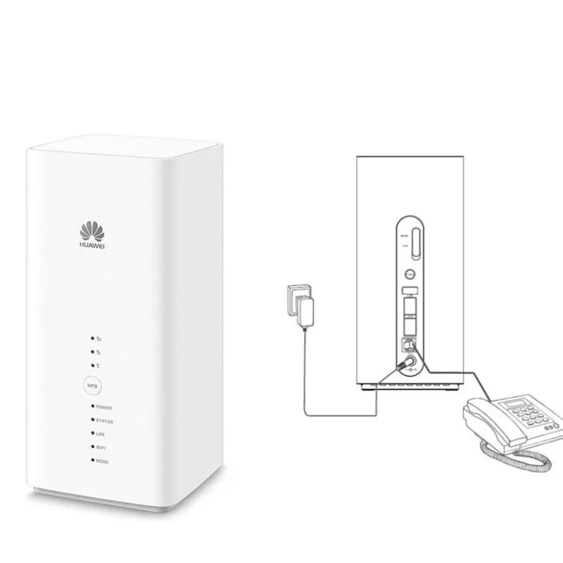 Huawei B618 телефон 600 Мбит/с 4G LTE модем CPE Roter поддержка B1/3/5/7/8/28/40 huawei b618|3G/4G роутеры| |