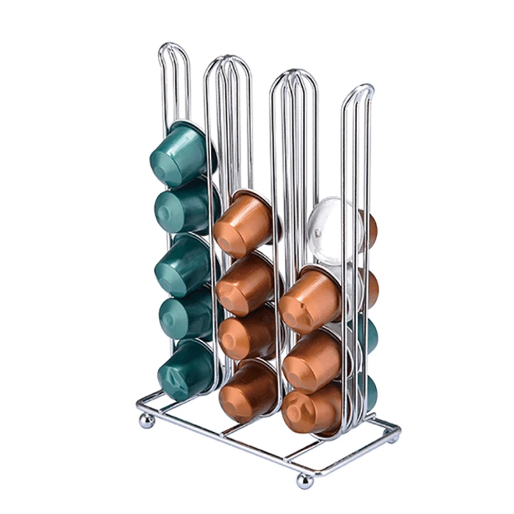 

Coffee Capsule Stand Storage Rack Holder Nespresso Coffee Capsule Bracket Pods Rotating Rack Coffee Capsule Stand Cap 36Cups