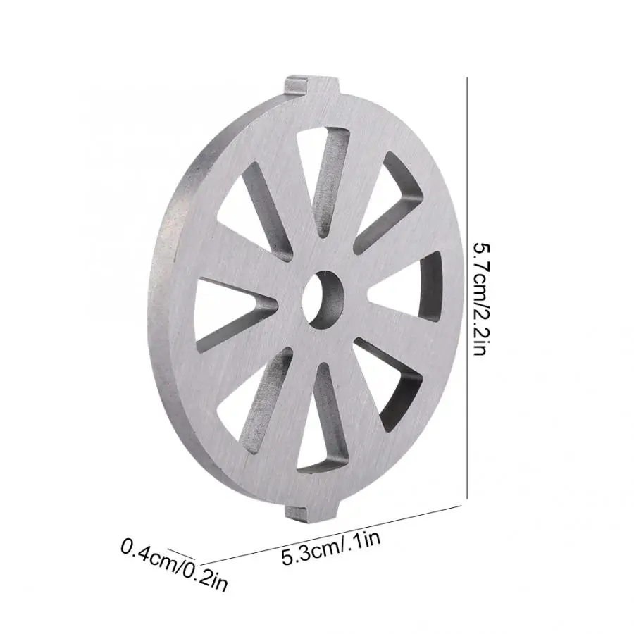 Мясорубка дробилка диск нож 7 мм отверстие измельчитель мясо фрукты овощи гайки