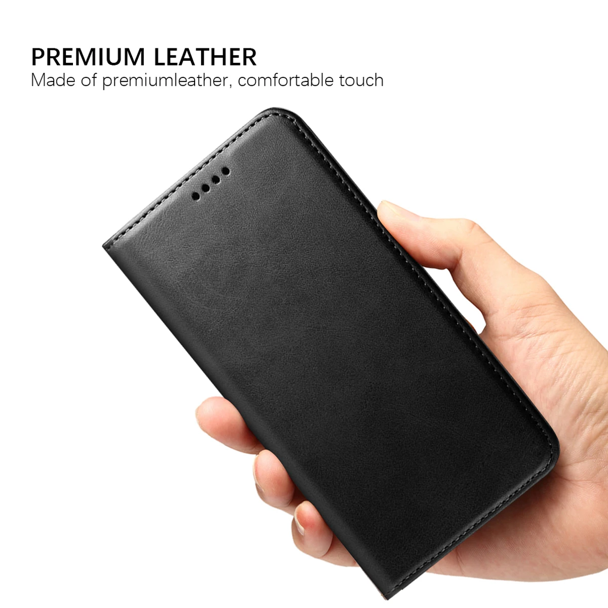 Casewin для Asus Zenfone Max Pro M2 ZB631KL до середины икры зерна из искусственной кожи чехол