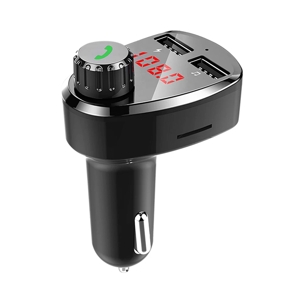 FM передатчик Bluetooth беспроводной автомобильный комплект Двойной Hands free Переходник