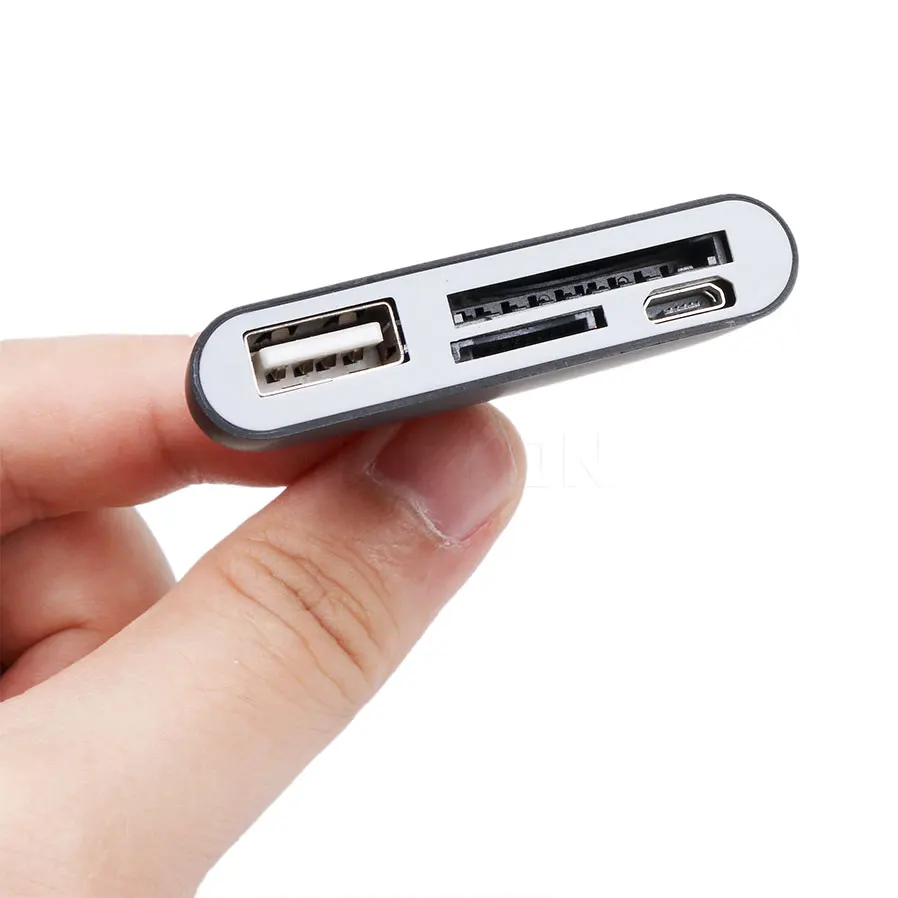 4 в 1 устройство для чтения карт памяти Micro OTG/TF/SD|Картридеры| |