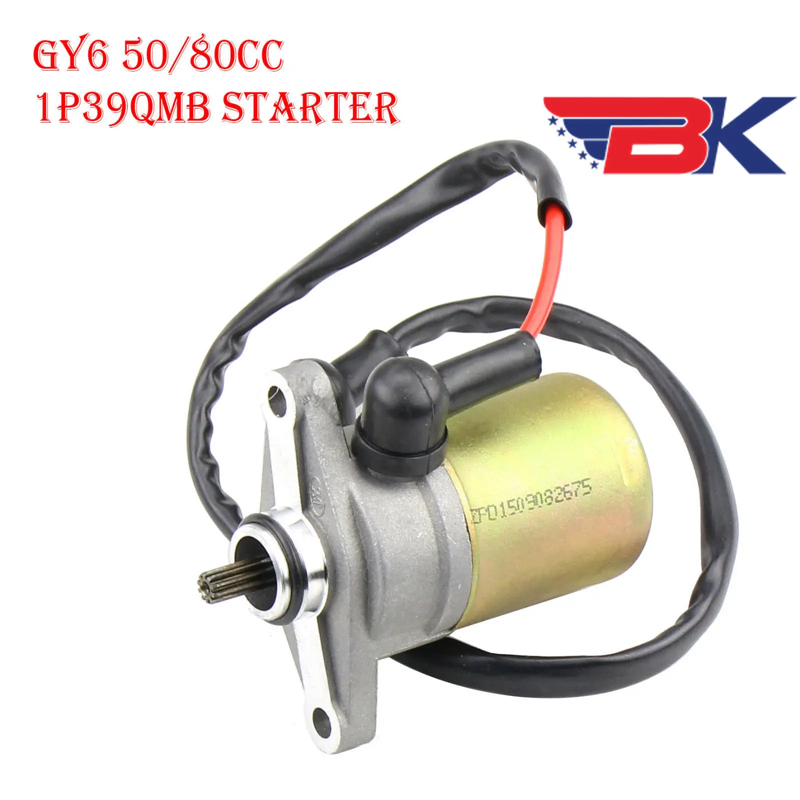 GY6 50cc 80cc Мотоцикл пускового двигателя электрический стартер KYMCO Скутер