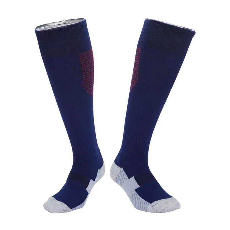 Мужские футбольные спортивные носки большое полотенце впитывающие пот дышащие