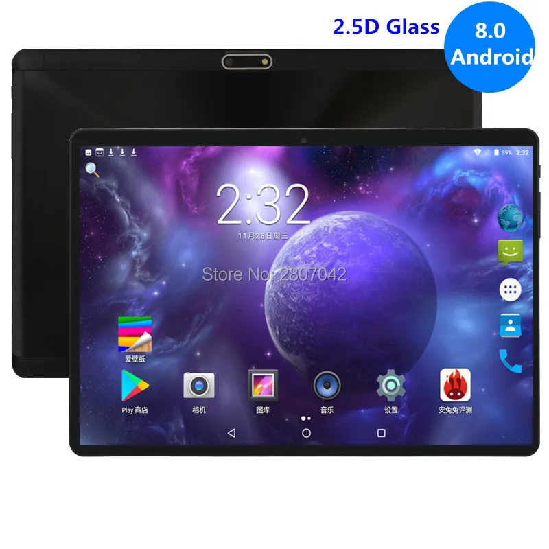 Новейший 10 дюймовый планшетный ПК 3G 4G FDD LTE 4 Гб RAM 64 ROM Dual SIM Android 8 0 GPS планшет &quot1280X800