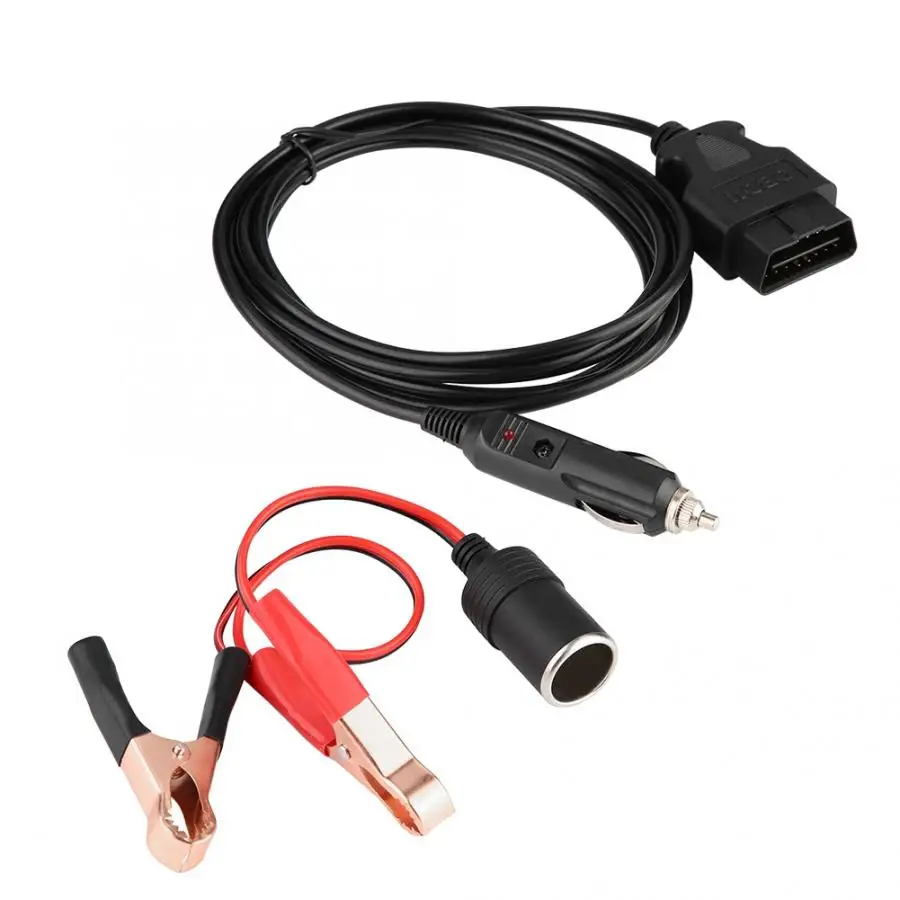 12В аварийного питания кабель Зажигалка usb автомобиль с зажимами автомобильный