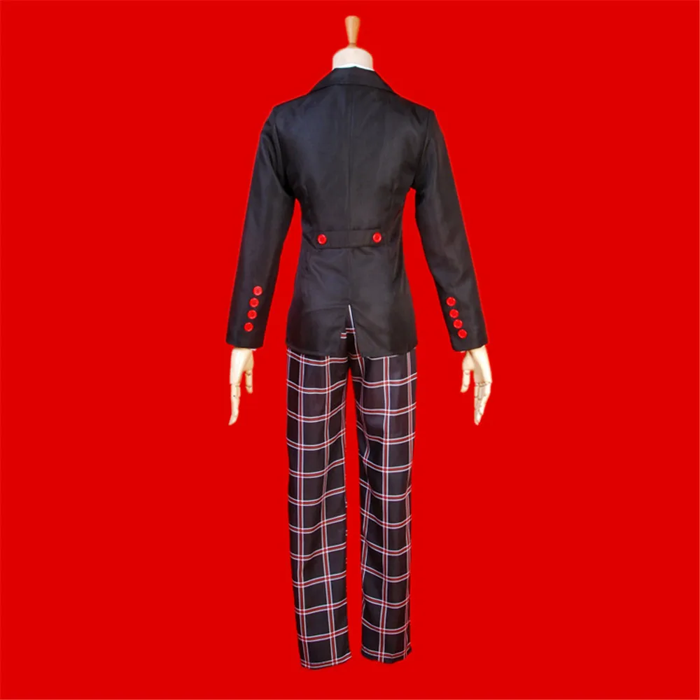 Аниме Косплей Persona 5 Костюм Akira Kurusu / Ren Amamiya школьная форма для унисекс пальто + топ