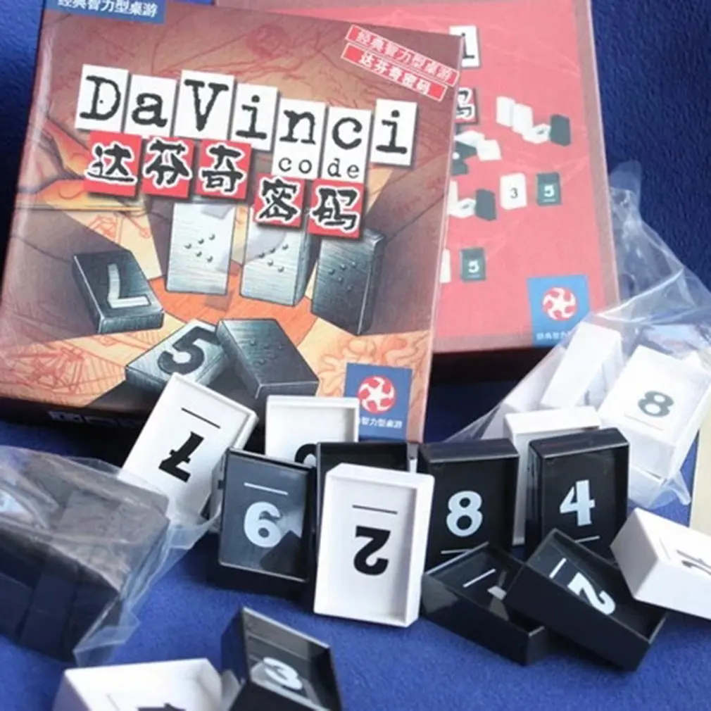 Da Vinci настольная игра-головоломка кaрточные игры забавная игра для вечерние