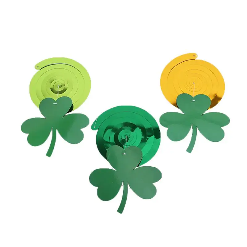 12 шт./компл. День Святого Патрика украшение вихревой St Patrick'S спираль стример