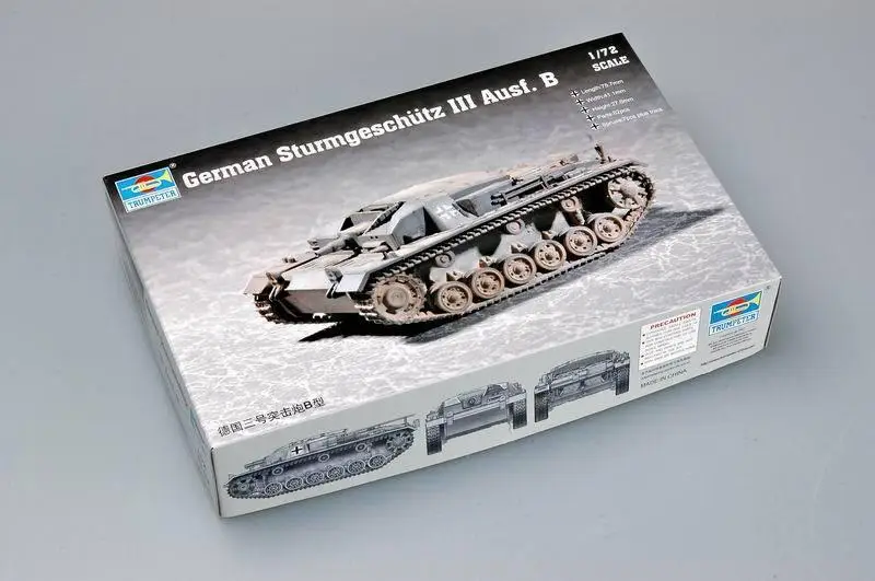 Трубач 1/72 07256 немецкий штурм соль Ⅲ Ausf. В | Игрушки и хобби