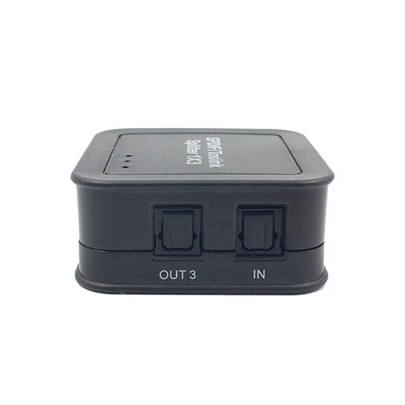 DOITOP мини TOSLINK разделитель SPDIF 1x3 цифровой волоконно оптический сплиттер 1 вход 3
